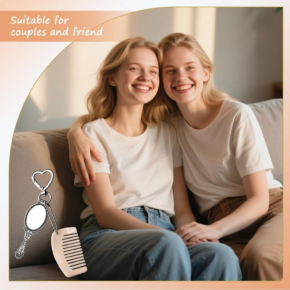 Acetate Keychain for Women Leopard Bag Charm Key Chain for Handbag Crossbody Bag Phone Car Keyring Accessory image number 3