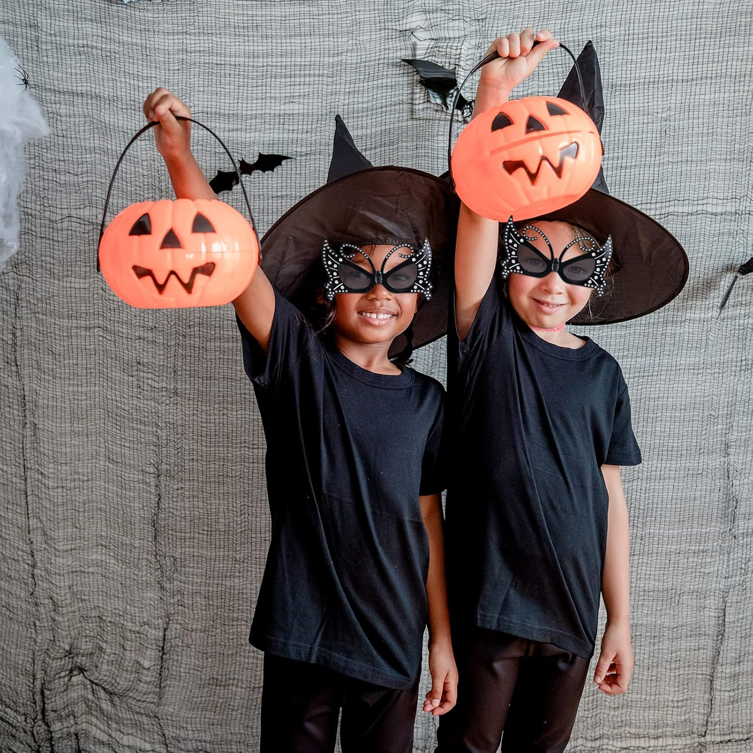 2 Pack Butterfly Antenna Headband and Black Eyeglasses Bug Antenna Headband Butterfly Costume Accessories image number 6