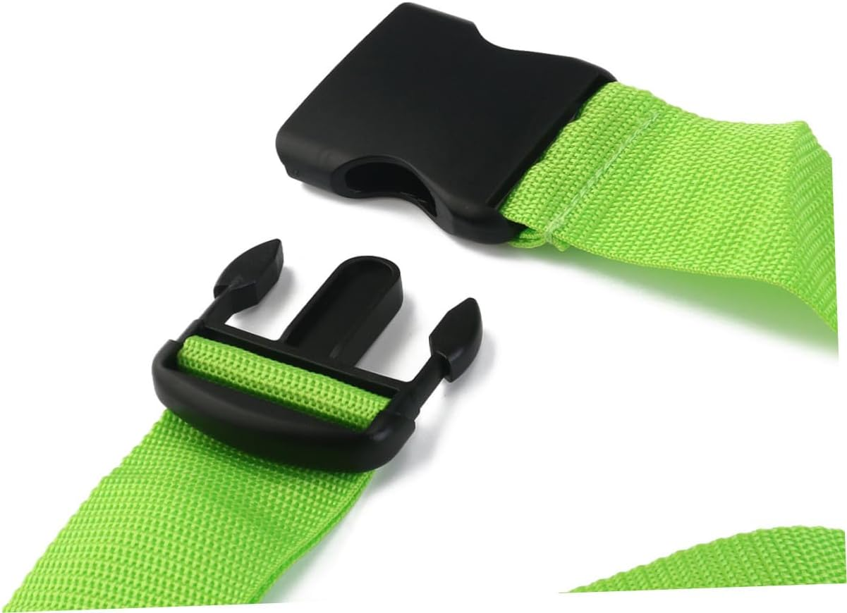 Cross Style Luggage Packing Belt Green Two Straps without Lock for Suitcase Travel Gear and Luggage Straps for Suitcases image number 1