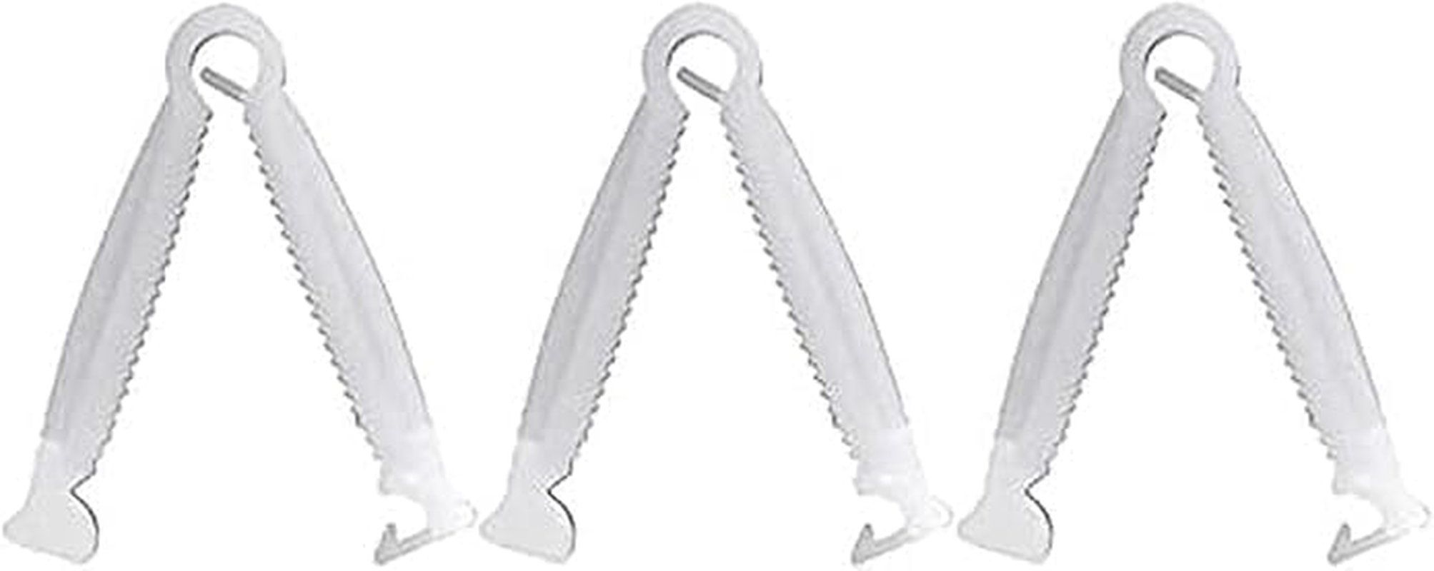 20Pcs Umbilical Clamps Disposable Umbilical Cord Clamps Puppy Small Animal Birth Puppy Clamp Tool Pet Feeding and Watering Supplies image number 1