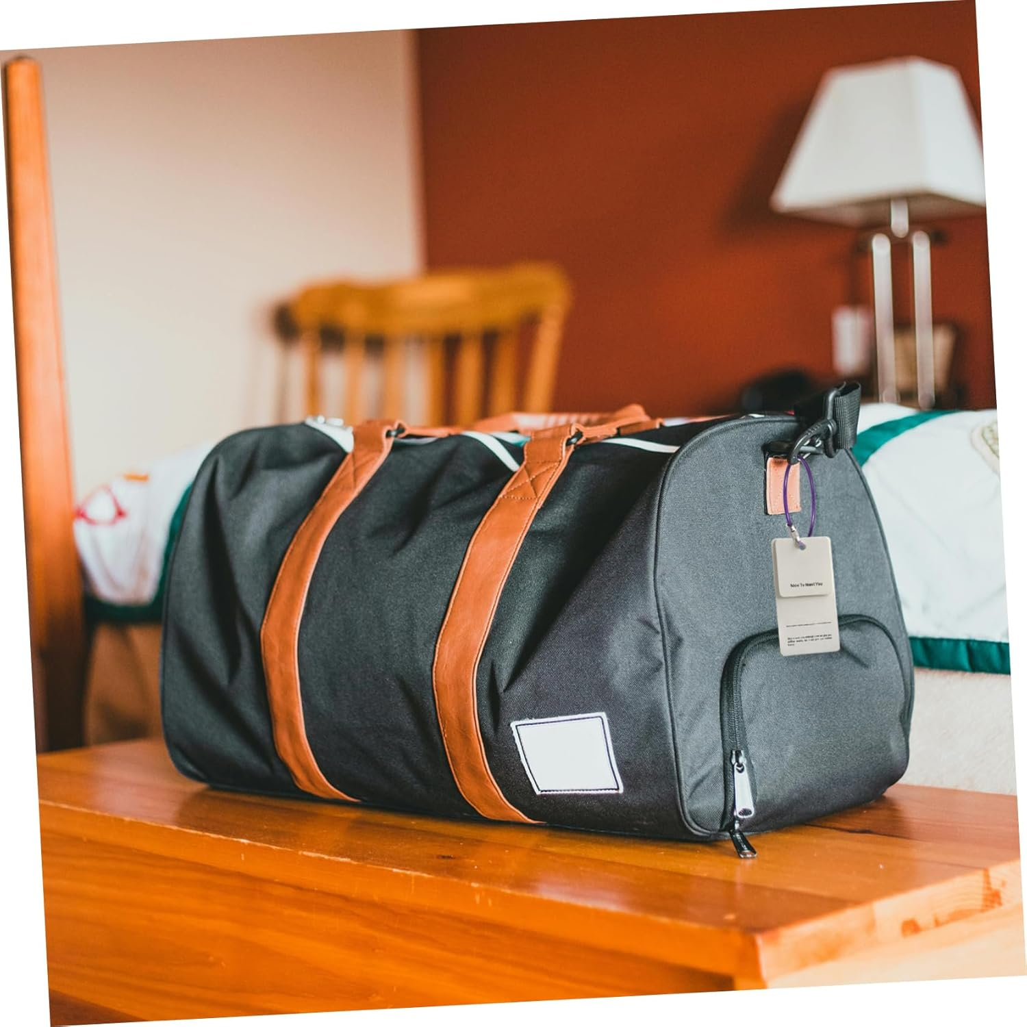 MOKKHNB 16 Pcs Stainless Steel Wire Key Rings Heavy Duty Cable Keychain Set for Luggage Tags Key Holders Bag Tags Keepers