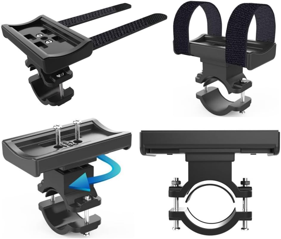 Bikes Speaker Mount, Bicycles Flashlight Bracket, Mountain Bikes Flashlight Bracket Strap, Flashlight Clamp Bikes Handlebar Lamp Bracket for Bikes Flashlight Clamp Bike Mount Bike Stand