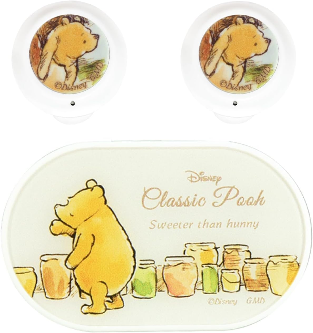 Gourmandies Disney Characters Fully Wireless Stereo Earphones, Honey DNG-120A image number 3