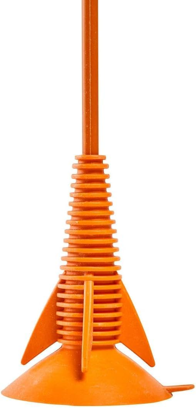 Decathlon Suction Cup Archery Arrows 2-Pack - Discosoft 27 Deep Orange image number 3