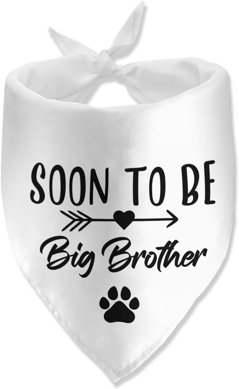 Baby Security in Training Printed Dog Bandana Pet Scarf Dog Pregnancy Announcement Bandana Pregnancy Dog Bandana for Dogs Pet Accessories for Dog Lovers Pregnancy Reveal Ideas