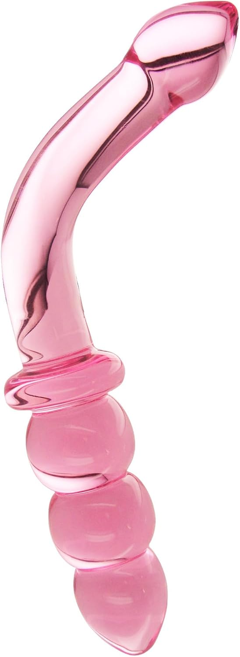 Prisms Erotic Glass - Hamsa Glass Dildo - Clear