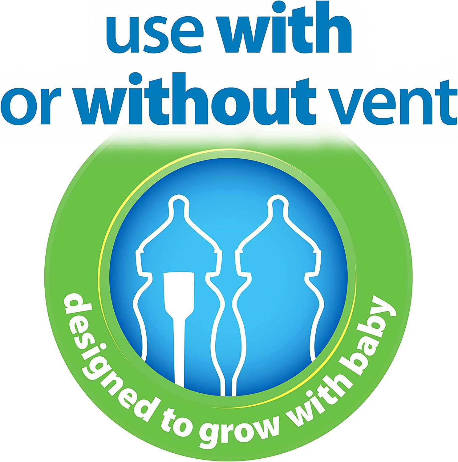 Dr. Brown'S Options plus with Level 1 Teat Wide Neck Feeding Bottle 3 Pack, 270 Ml Capacity, Clear (DRBPLUS-WB93600) image number 5