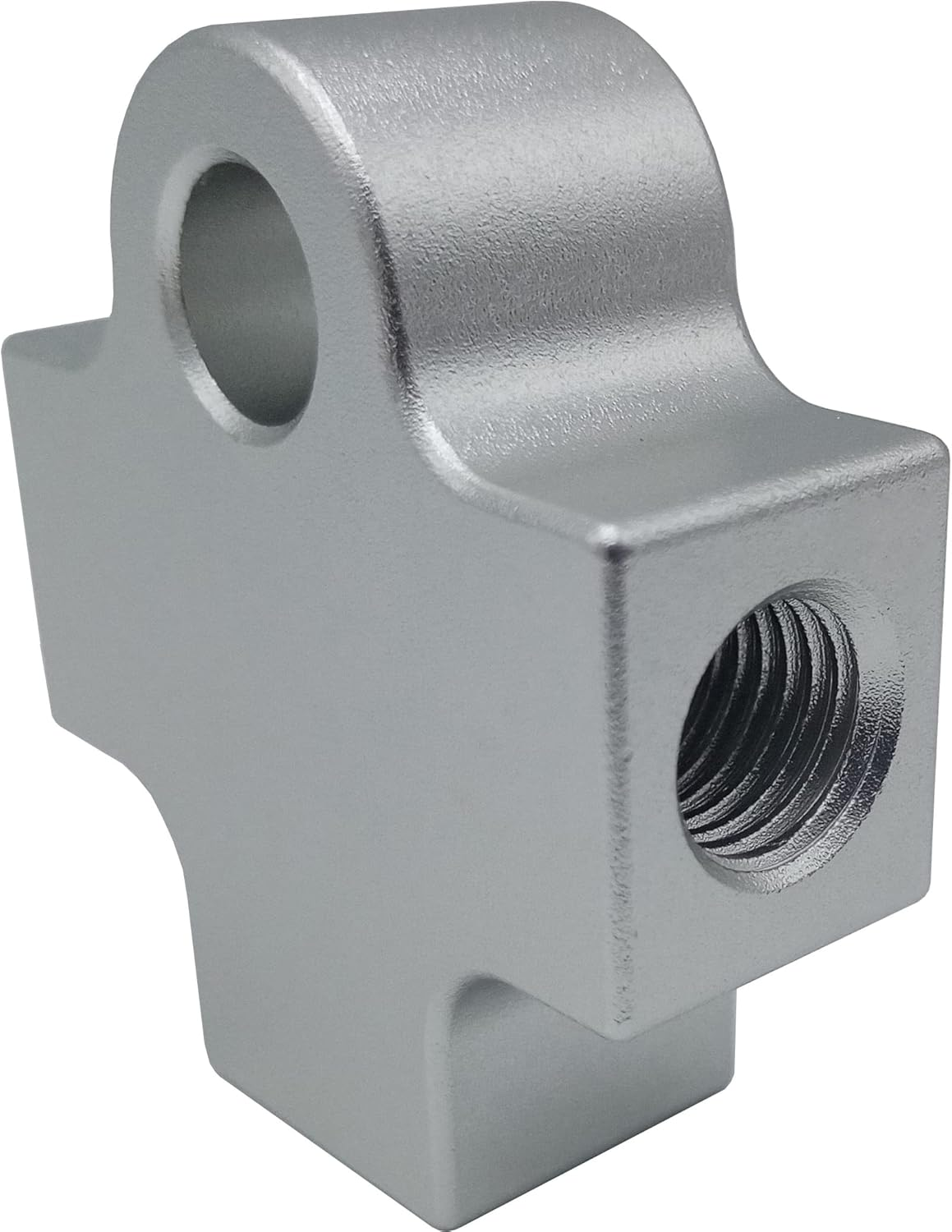 Motorcycle Brake Line Tee Hydraulic Hose Connector 3 Way Adapter Modification into Double Disc Brakes (Square Shape) image number 5