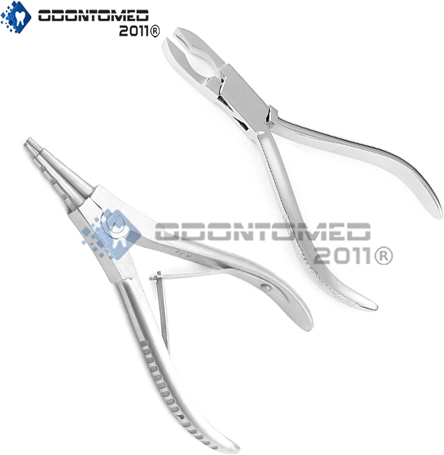 Odontomed2011 Stainless Steel Body Piercing Plier Tool 2 'Ring Opening and Closing Pliers Ring Opener & Closer Plier Set Bead Capture Ball Closure Tattoo ODM image number 1