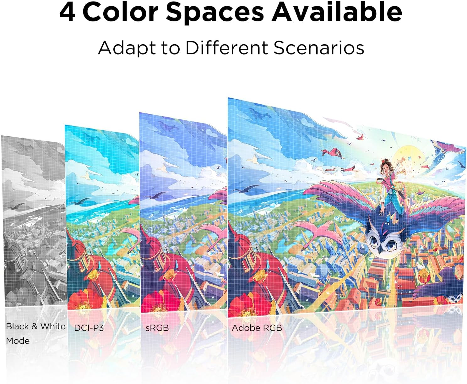 UGEE 15.4 Inch Drawing Tablet with Screen，143% Srgb UE16 Computer Graphics Tablet with Full-Laminated Screen 8+1 Hot Keys 16K Level Pressure Battery-Free Stylus，Drawing Pad for Pc/Windows/Mac/Android