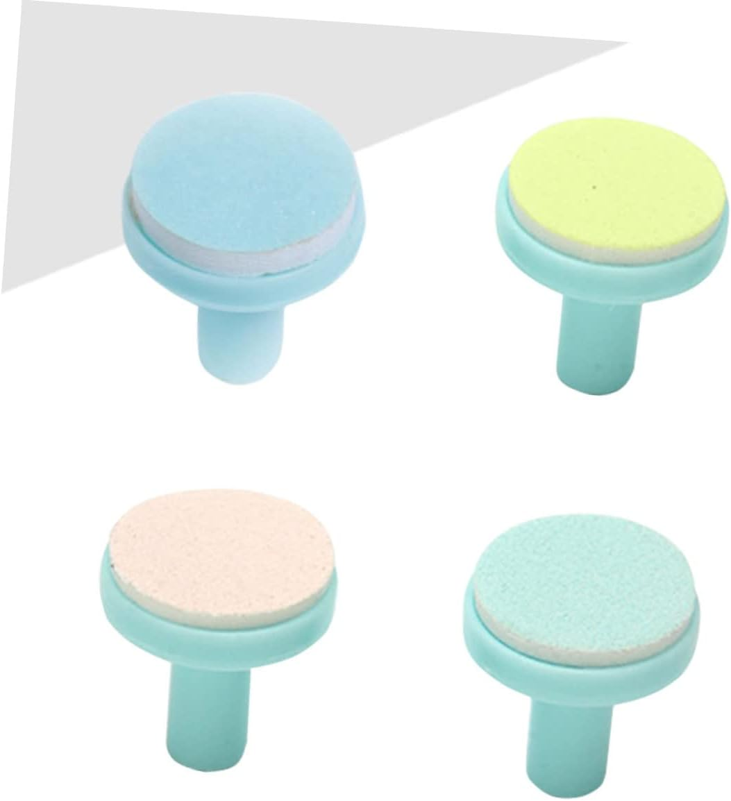 Beaupretty 4Pcs Nail Trimmer Replacement Pads Filing Discs Nail File Roller Heads Safe for Newborns Easy to Install image number 6
