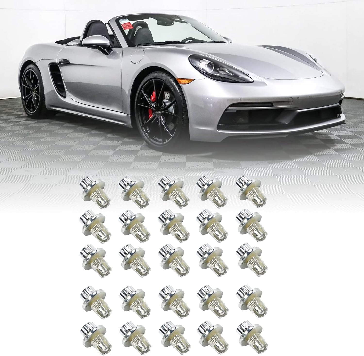 Wheel Rivets Wheel L, Automotive Wheel Nuts, Pack of 25 Wheel Rivets Lip Rivets Nutor as Series Rads Lip S Tyres image number 6