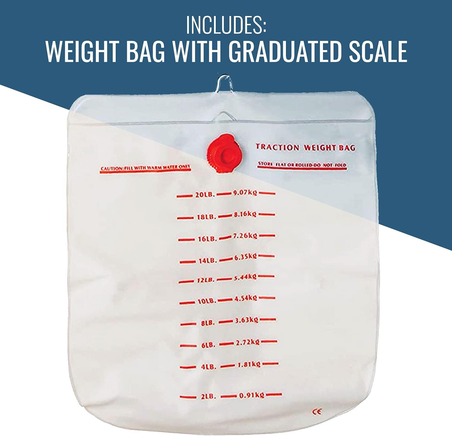 DMI Cervical Neck Traction over the Door Device for Physical Therapy Helps Neck Pain, Arthritis, Disc Bulges and Minor Fractions of the Spine with 20 Pound Graduated Scale image number 3