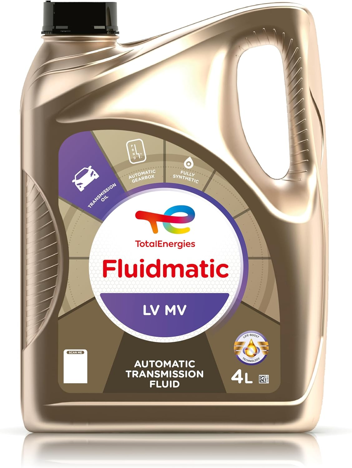 Totalenergies FLUIDMATIC LV MV 4L - Transmission Oil Full Synthetic ATF