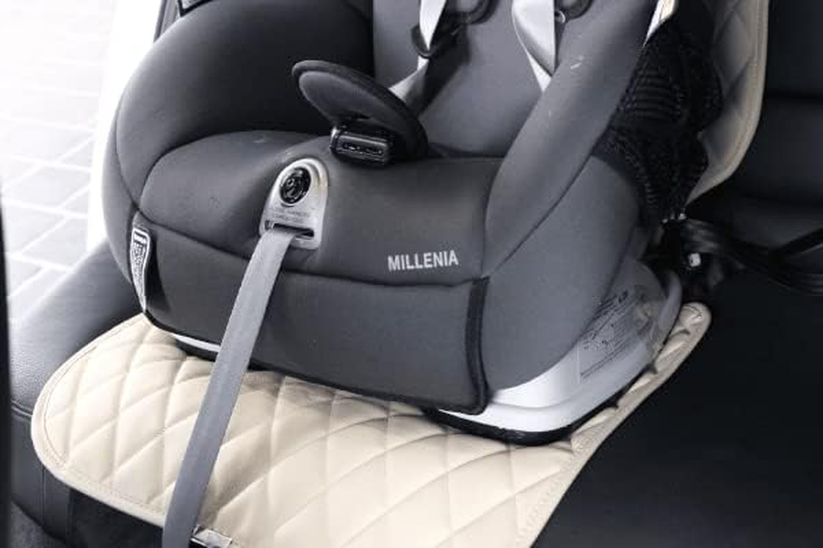 Genuine SNAPSHADES Diamond Seat Protector - Brown