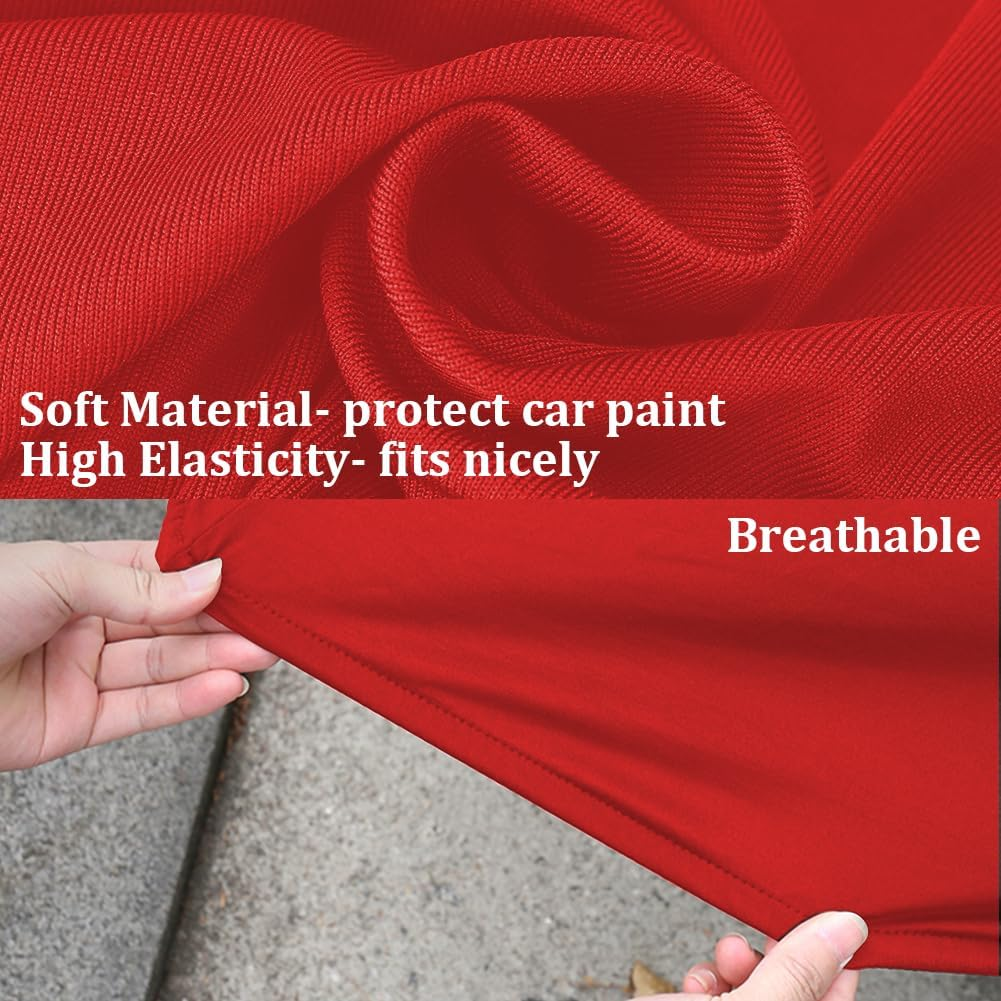 Winpower Indoor Motorcycle Cover, Soft Stretch Elastic Dustproof Scratchproof Cover for Motorbikes, 96Inches