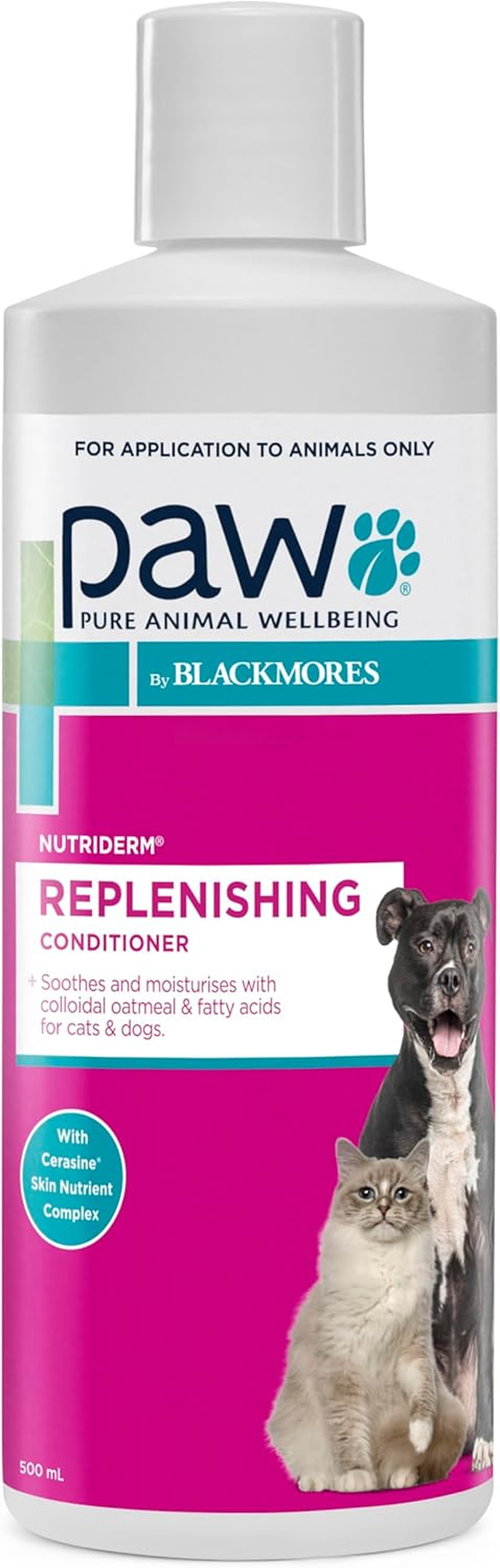 PAW by Blackmores Nutriderm&reg; Replenishing Conditioner for Dogs and Cats | Moisturises & Provides Key Nutrients | 500Ml image number 2