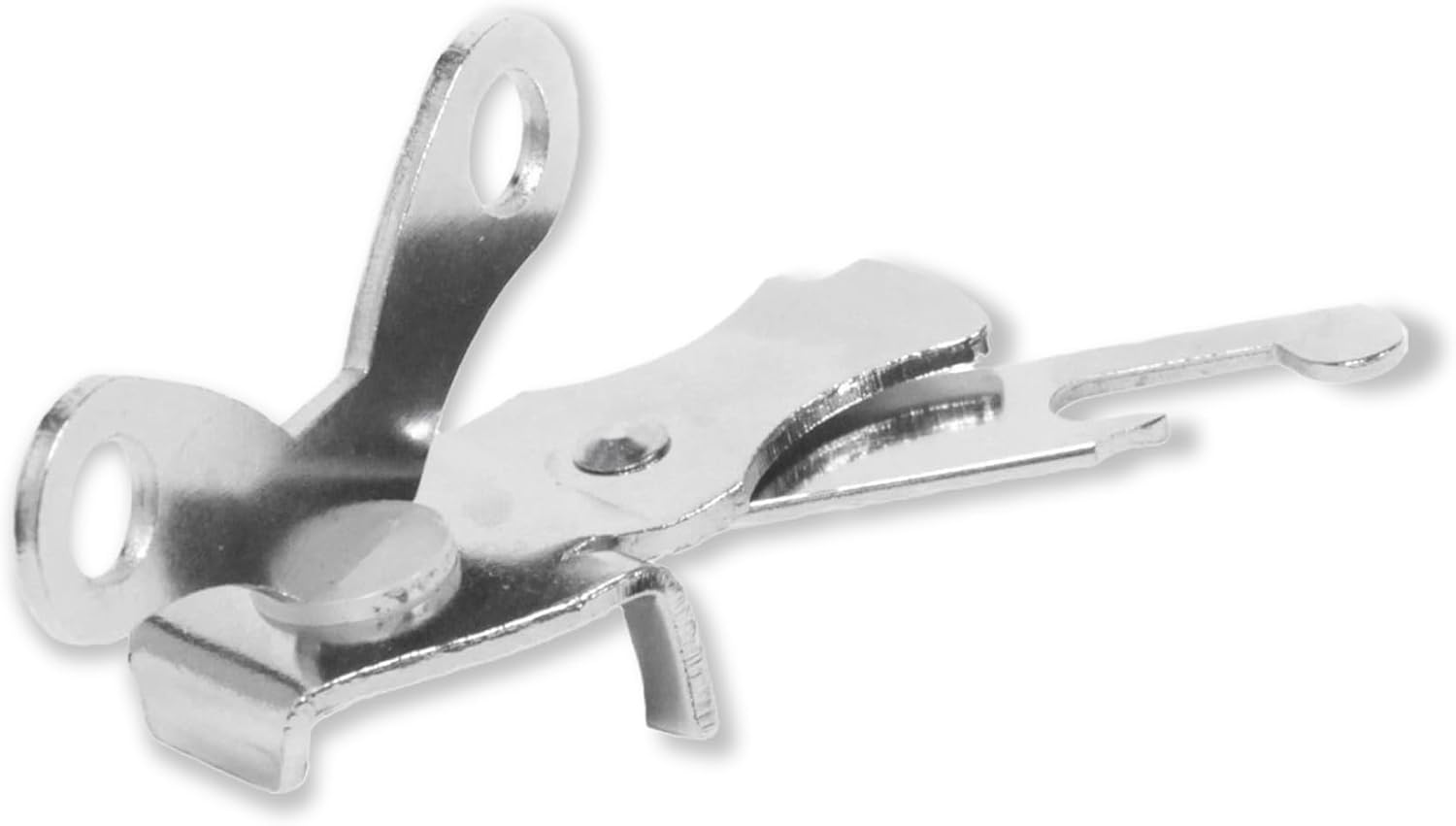 Chef Craft Basic Stainless Steel Can Bottle Opener, 8 Inches in Length, White