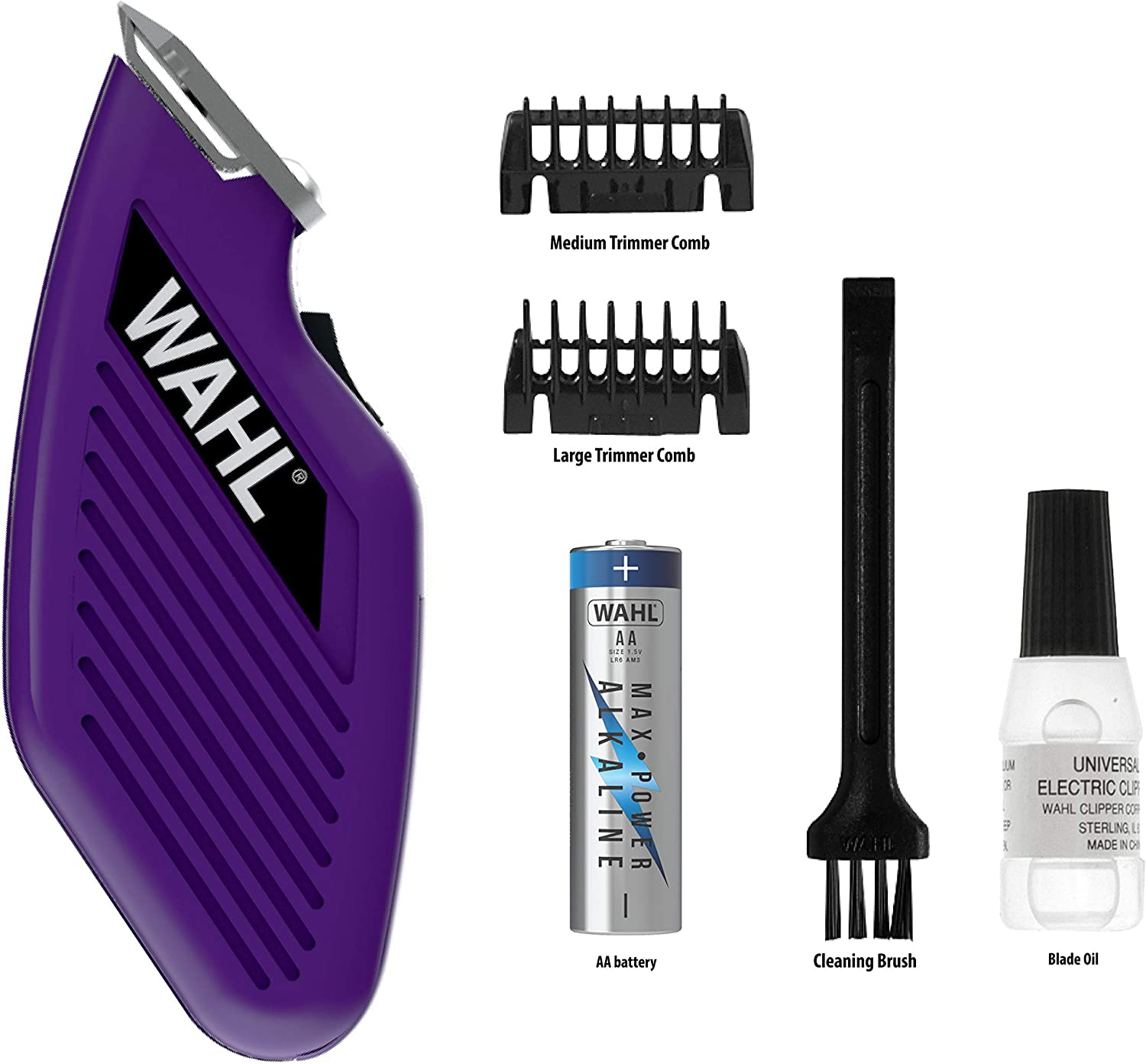 Wahl Professional Animal Pocket Pro Equine Compact Horse Trimmer and Grooming Kit, Purple (#9861-930) image number 5