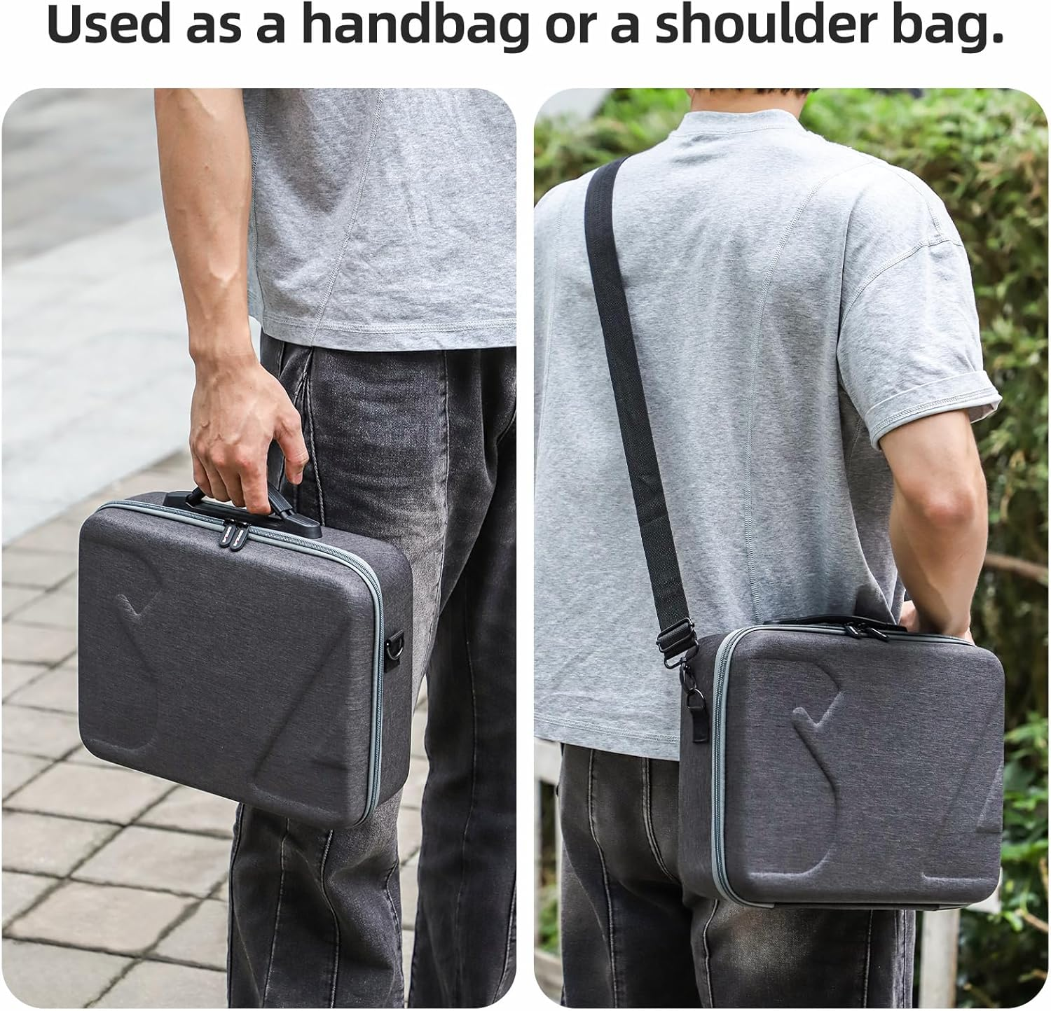 Neo 2 Carrying Case, Portable Storage Shoulder Bag for DJI Neo 2 Drone Accessories, Fits for DJI Goggles N3, RC Motion 3 Controller, 6 Batteries, Battery Charger Hub image number 6