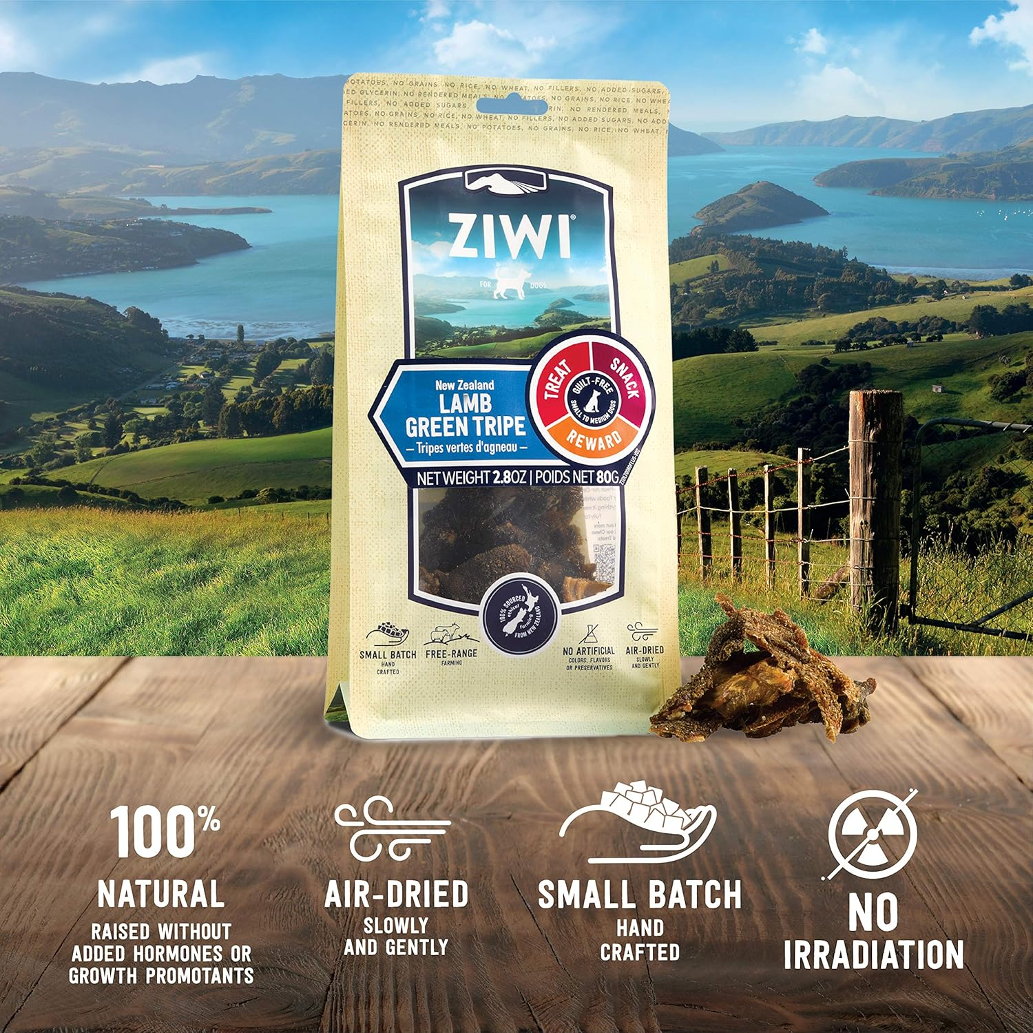 Ziwi Peak Lamb Green Tripe Chew 60G