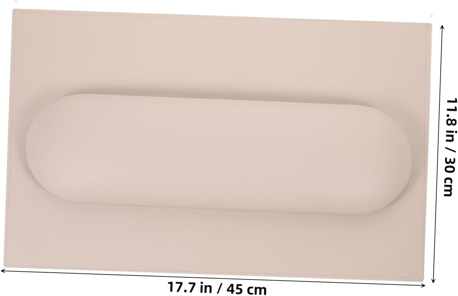 Nail Art Hand Cushion and Table Mat Set 2Pcs Soft Arm Rest for Nails Manicure Salon Accessory in Milk Coffee Color image number 1