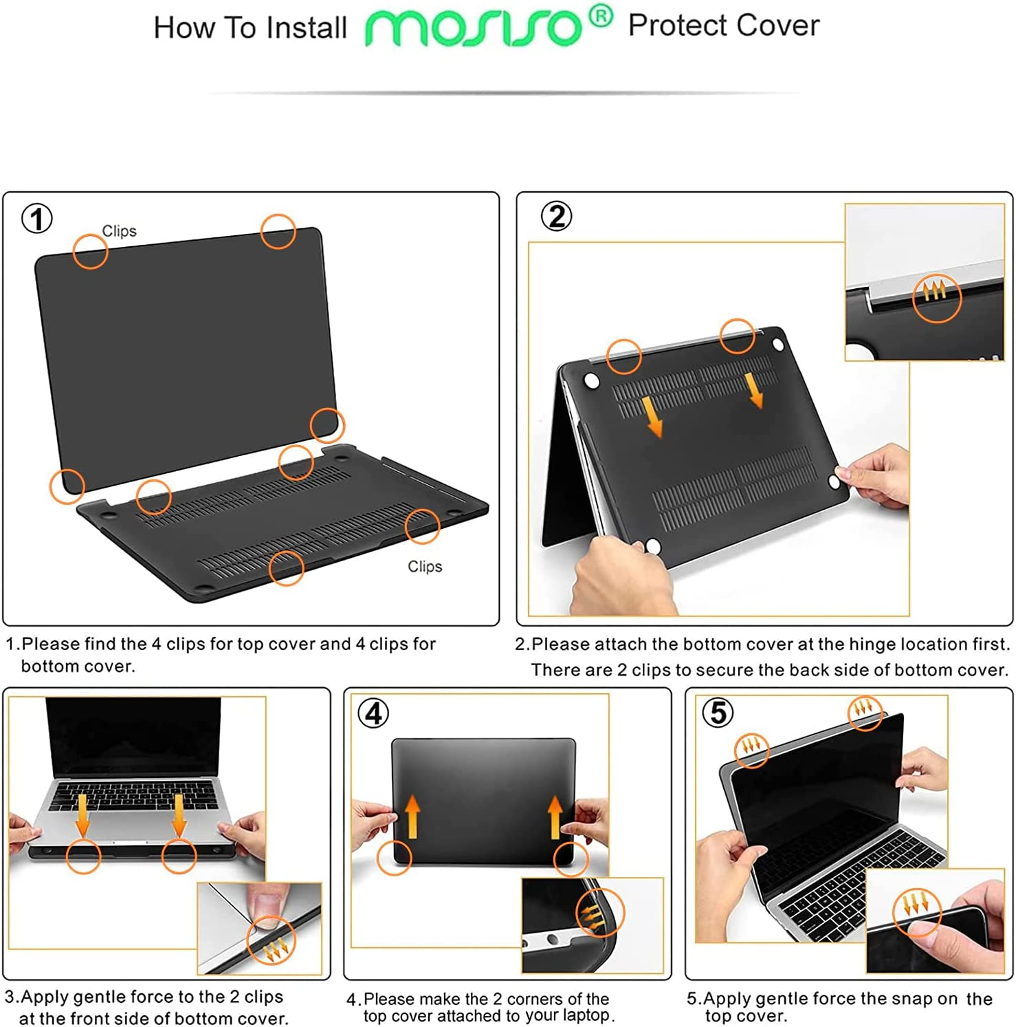 MOSISO Compatible with Macbook Pro 13 Inch Case M2 2025, 2024, 2023-2016 A2338 M1 A2251 A2289 A2159 A1989 A1708 A1706, Plastic Hard Shell&Keyboard Cover&Screen Protector&Storage Bag, Black - Baby Pink image number 3