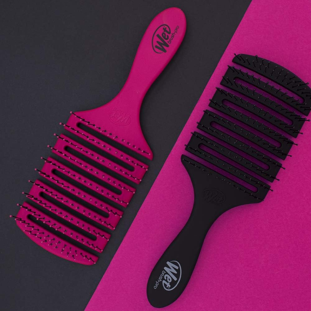 Wetbrush Flex Dry Paddle Detangle Brush, 1 Count - Pink image number 2