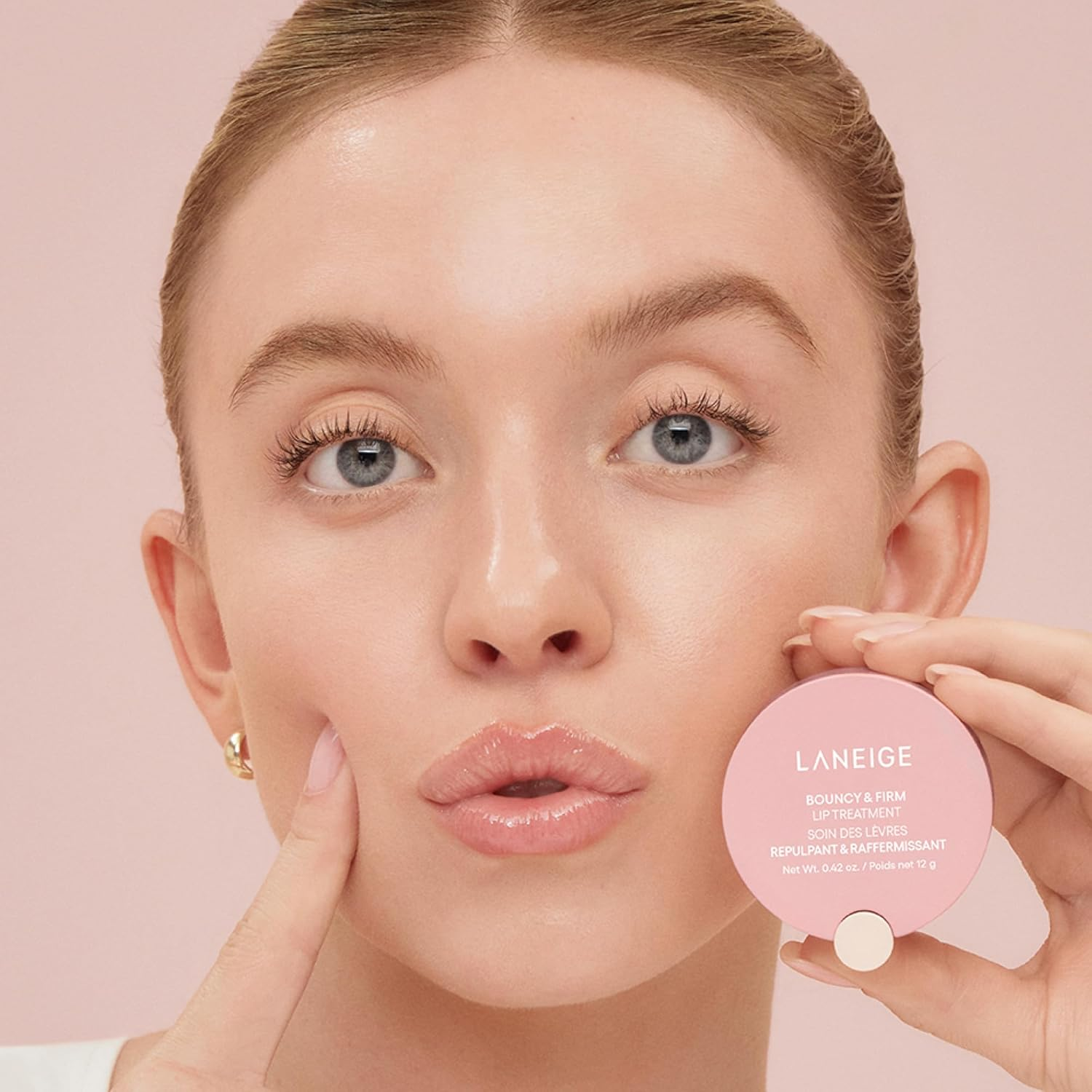 LANEIGE Bouncy & Firm Lip Treatment: Peony, Collagen Complex, Hydration, Visibly Firm & Plump, Ceramide Capsules, 5D Hyaluronic Acid image number 2