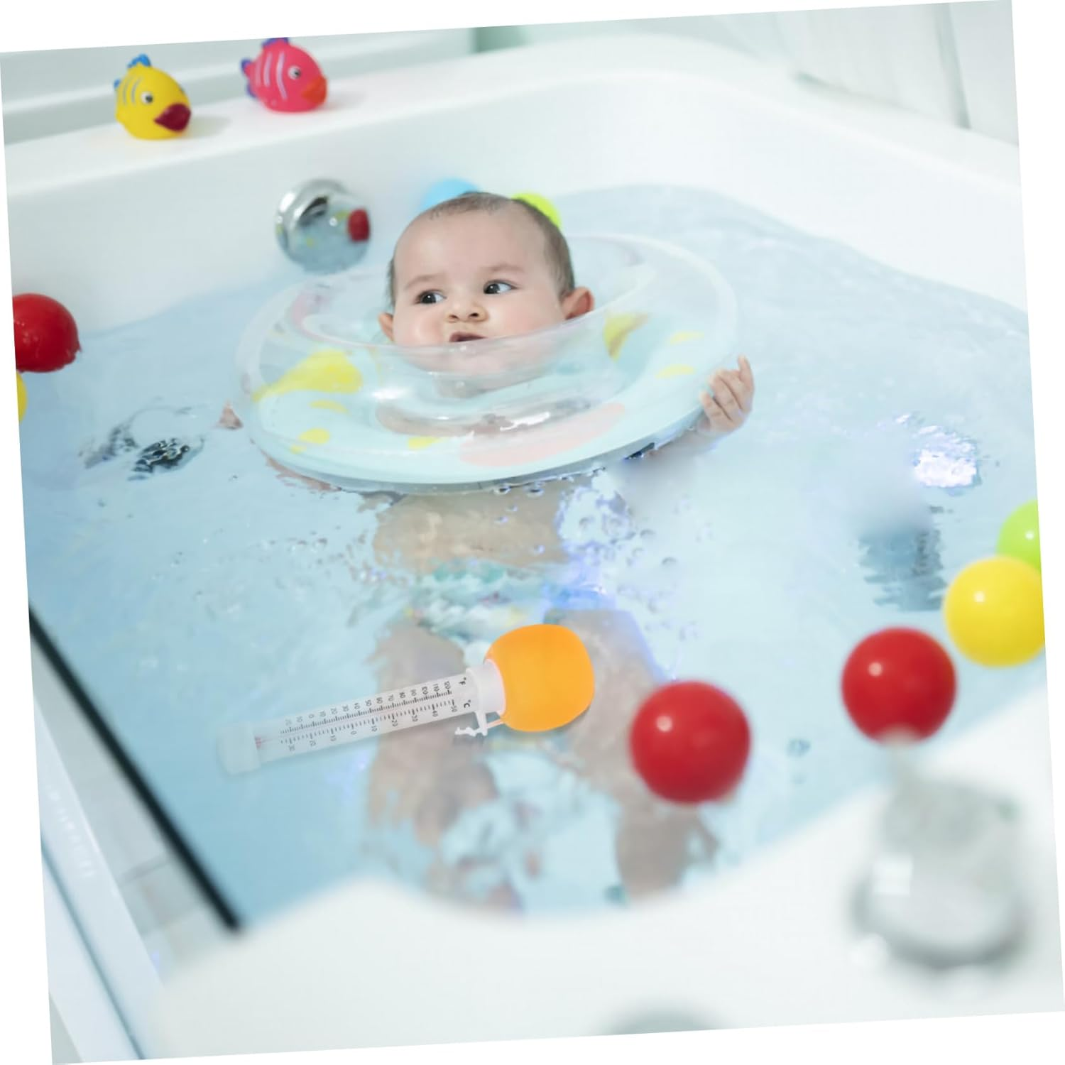 HANABASS Floating Spa Water Temperature Gauge Cartoon Pool Thermometer Accurate Indicator for Swimming and Hot Tubs Bath Accessories image number 5