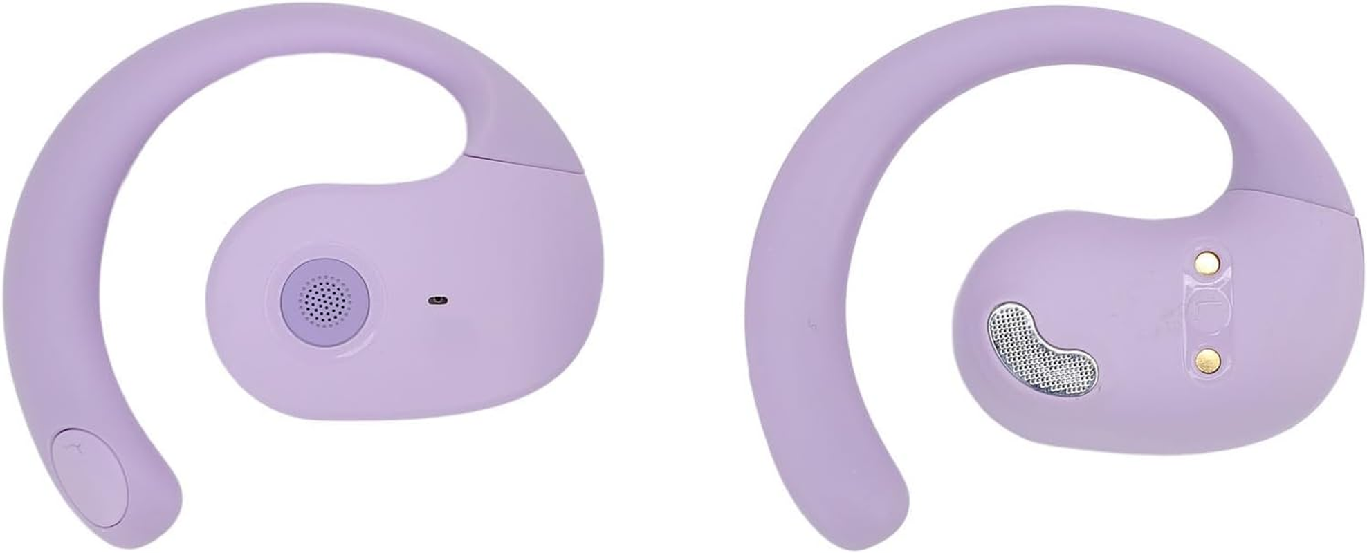 Pomya Language Translation Earbuds, Translator Earbuds Real Time, 144 Languages & Accents Online Translation Device with APP for Ios & Android, Bluetooth5.4 Wirelesss Clip on Earbuds, (Purple) - Purple image number 2