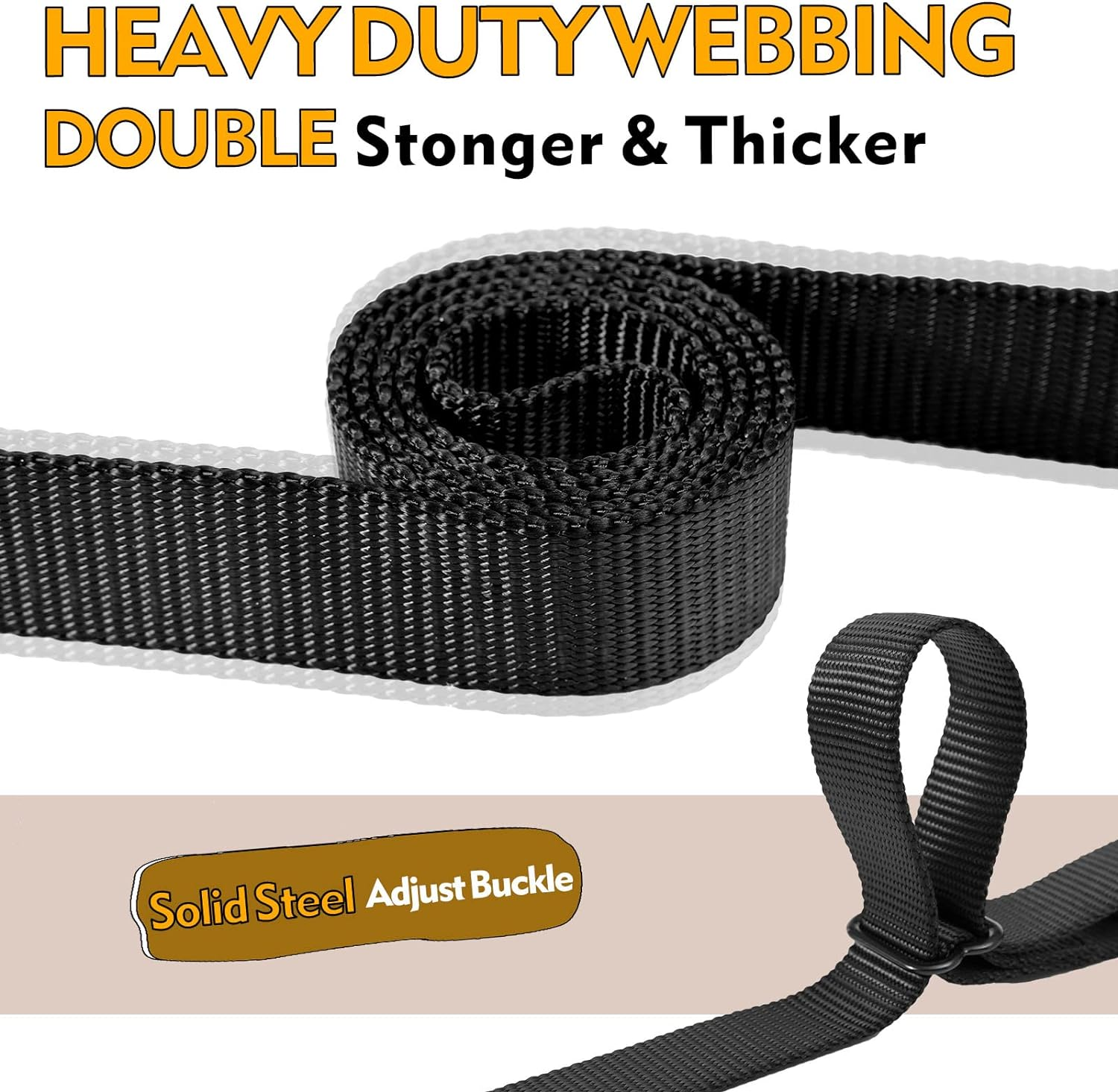 Truck Bed Dog Leash System, Dog Pickup Tether Tie Down, Dog Car Harness Belt Heavy Duty, Pick-Up Restraint Lead Adjustable, Dog Truck Leash for Dogs up to 150Lbs, Dog Truck Bed Barrier Tie down Out image number 2