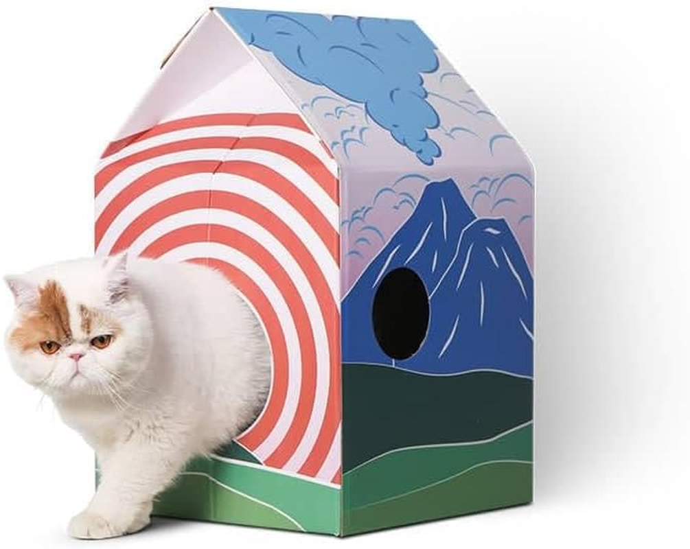 Pidan House Cat Scratcher, (PD3311A2)