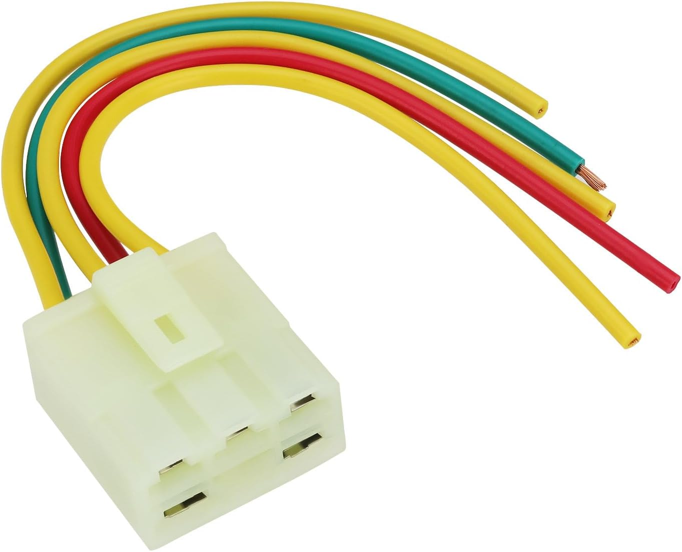 1Pc Motorcycle Voltage Regulator Rectifier Cable Accessories 5 Pin Voltage Regulator Wiring Harness Compatible with Honda CBF 600 400 image number 3