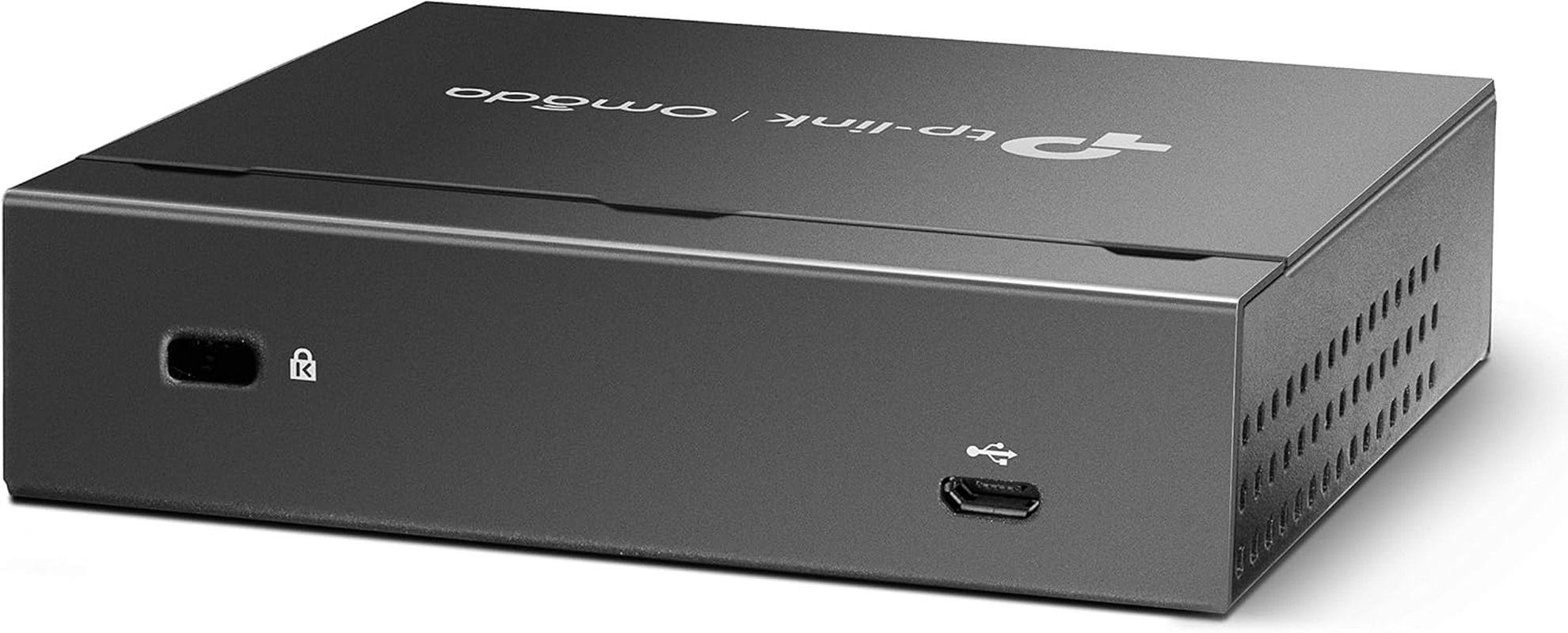 Tp-Link OC200 Omada Hybrid Poe Cloud Controller for EAP Series, USB Port for Automatic Backup, Cloud Service, Mobile App, Plug and Play, Metal Casing Grey Metallic image number 3