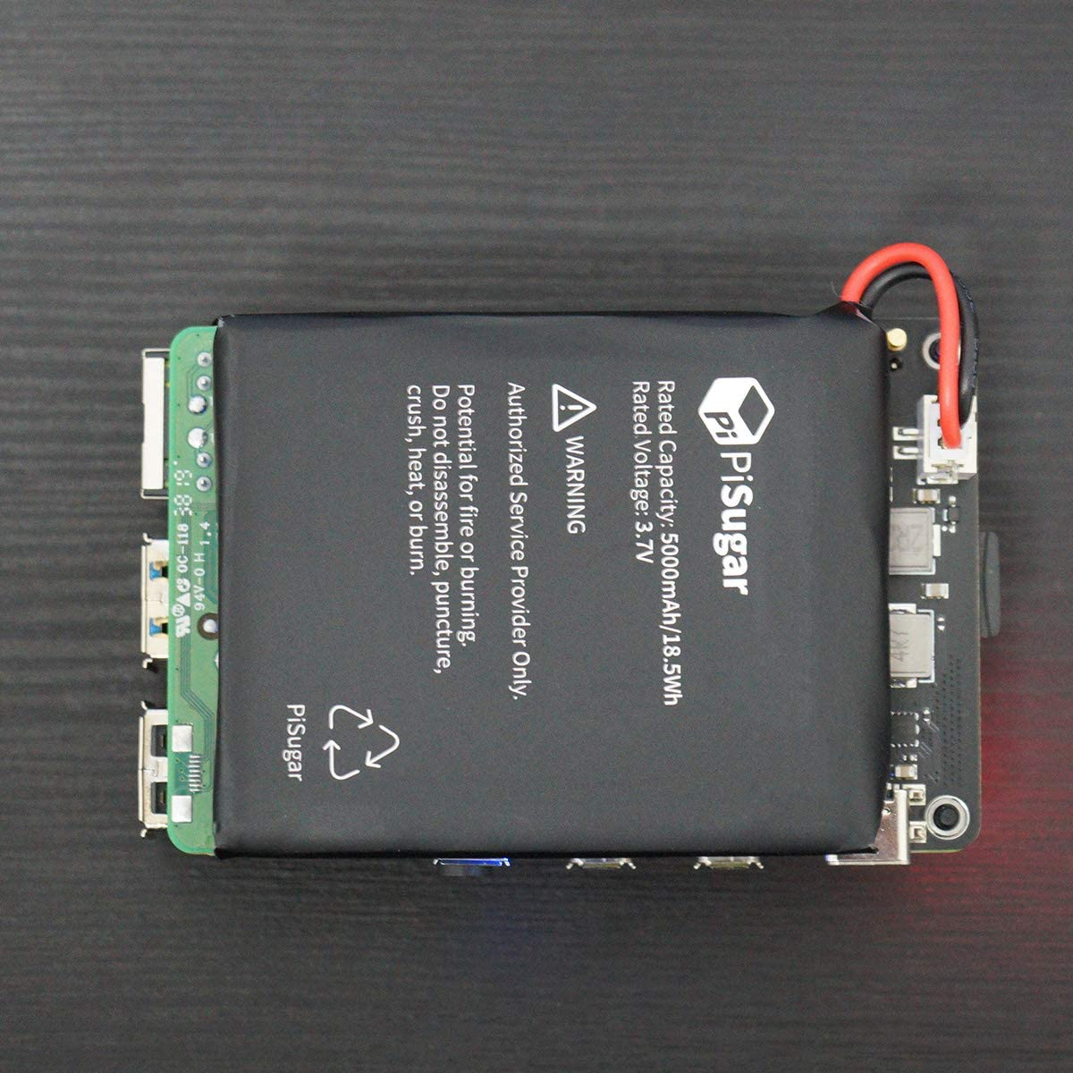 Pisugar2 Pro Portable 5000 Mah UPS Lithium Battery Power Module Platform for Every Raspberry Pi 3B/3B+/4B Model Accessories (Not Include Raspberry Pi) image number 4