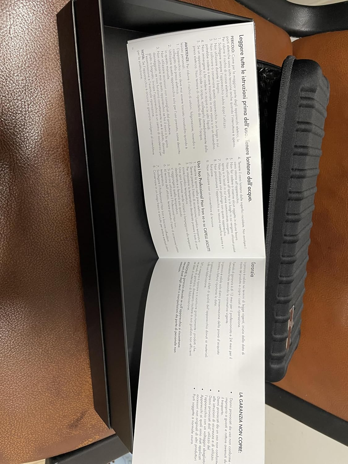 TUFT Granite 1Inch Hair Straightener 250C Black image number 1