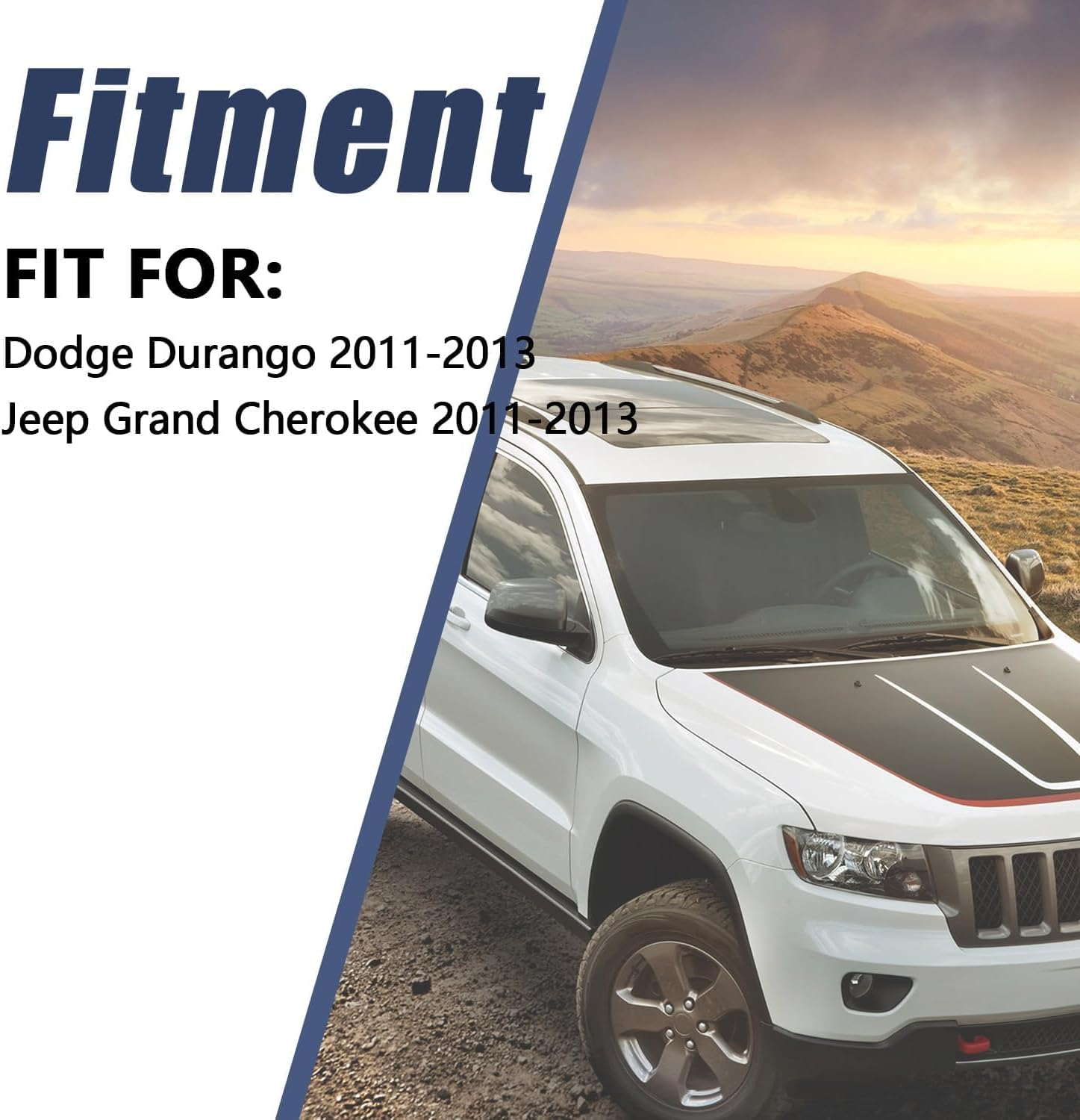 HIMARKLIF HVAC Heater Blend Door Actuator with Gear Compatible with Jeep Grand Cherokee &Dodge Durango 2011-2013 Replaces# 68079488AA 68079488AB 604-045 image number 2