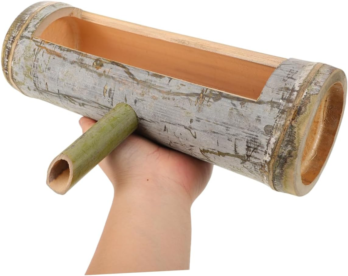 Generic Bamboo Water Accessories Japanese Decor Bamboo Garden Fountain Pond Bamboo Water Feature Natural Bamboo Water Feature Japanese Garden Fountain Bamboo Water Fountain image number 5