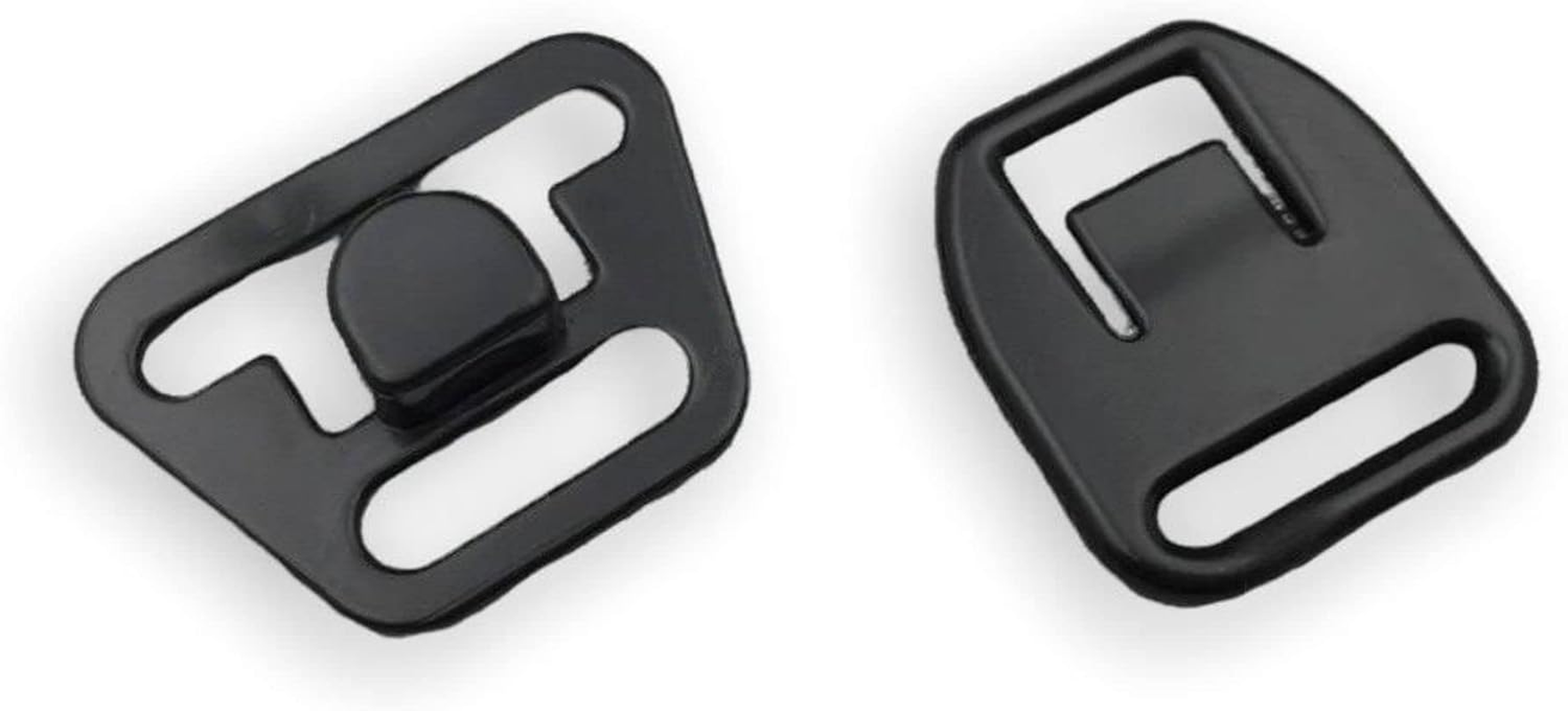 Nursing Bra Clips 5/8" Black Two Part Clip Plastic Fasteners Nursing Clips Maternity Bra Clips 10 in a Pack - Beige 5/8In - Set Of 4 image number 2