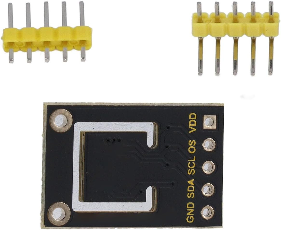 Dpofirs Body Temperature Sensor Module, MAX30205 Temp Sensor Board Power Saving I2C Interface for Wearable Fitness image number 6