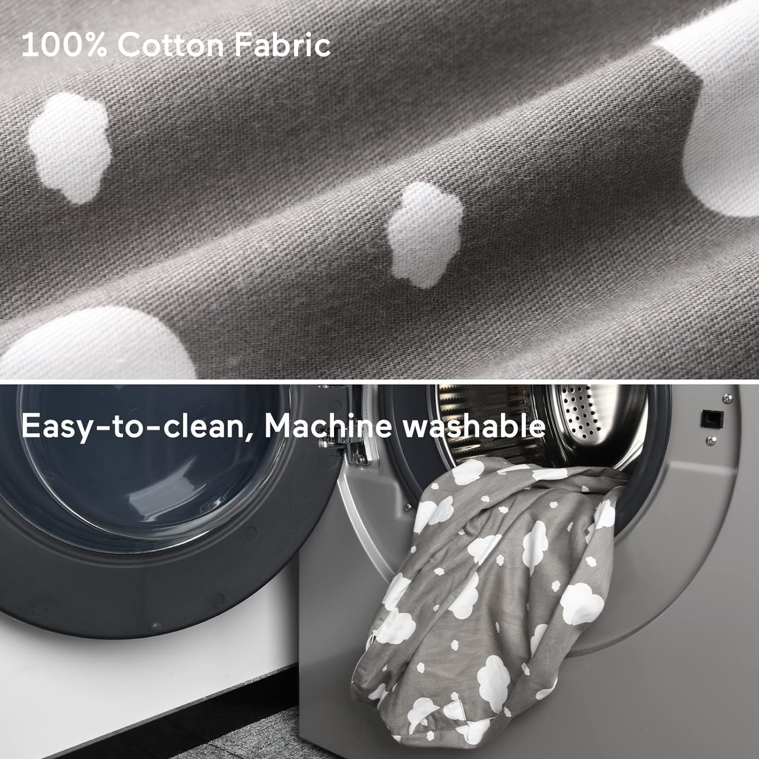 Cozioz Breastfeeding Support Pillow: Original Plus-Size Nursing Pillow for Enhanced Comfort and Support for Mom, Featuring Adjustable Waist Strap and Detachable Cotton Cover, Grey image number 1