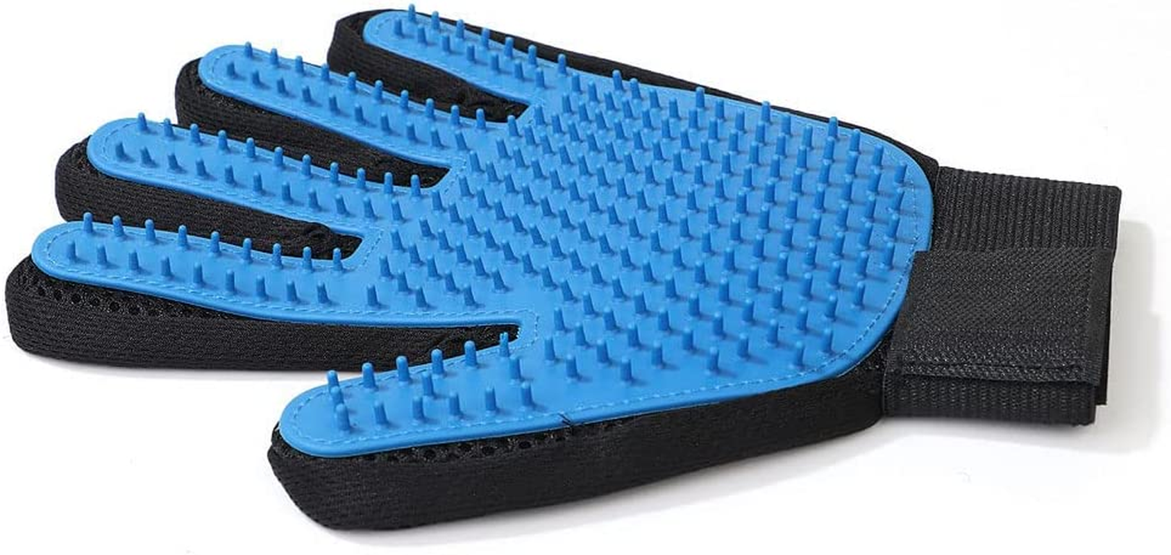 Pet Dog Cat Grooming Cleaning Magic Glove Hair for Dirt Remover Brush Deshedding Massager Silicon Deshedding Pet Hair Remover Gloves (2 Pack (Right+Left)) (1 Pack (Left Hand)) image number 1