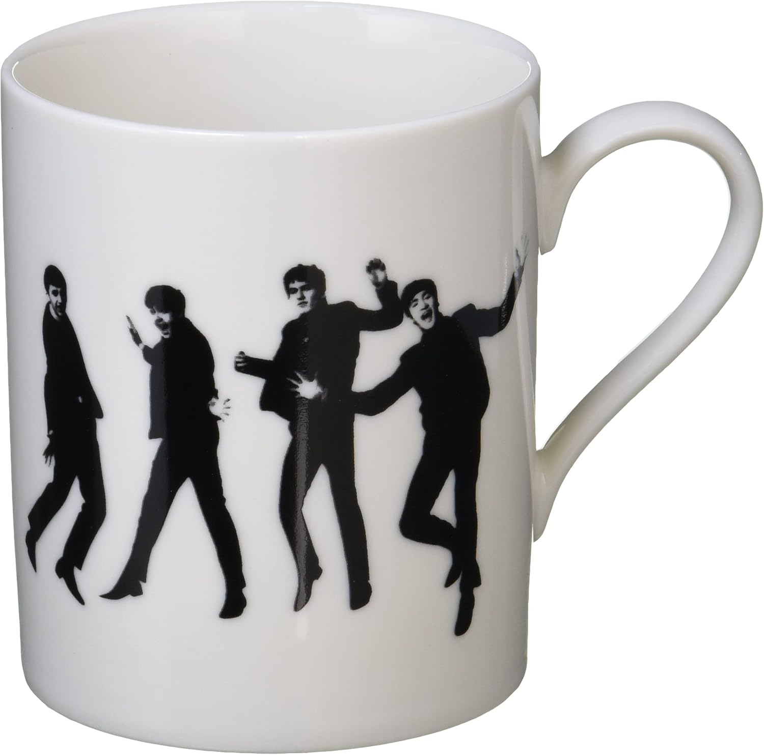 The Beatles Ceramic Mug (Jump), 11.8 Fl Oz (350 Ml), BT20-2-11, Made in Japan Yamaka Shoten image number 4