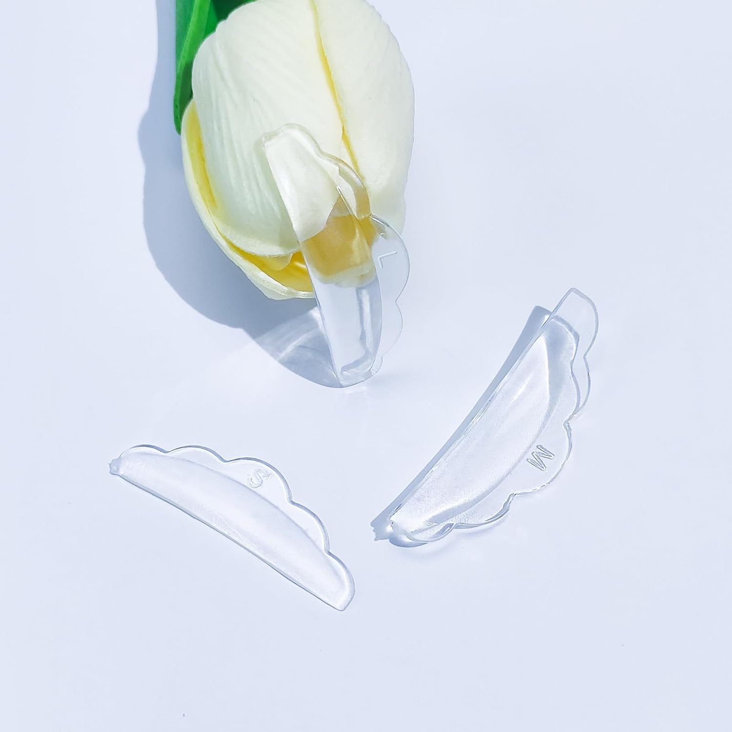 Libeauty Lash Lift Pads, 6 Pcs Self-Adhesive Shields for Lash Perm Kit Reusable Soft Eyelash Lifting Rod Makeup Beauty Tool image number 6