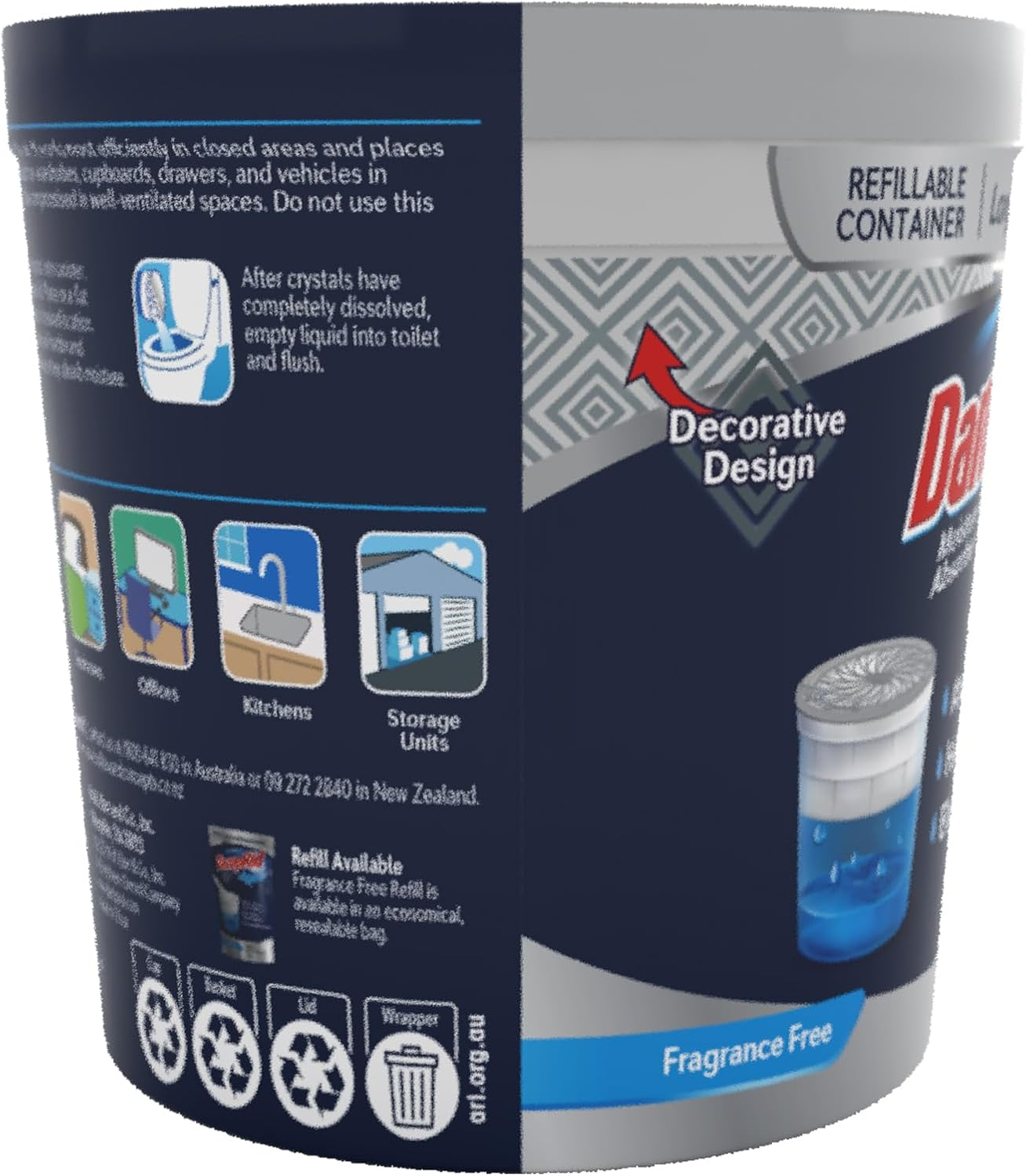 Damprid Refillable Moisture Absorber 311 G image number 3