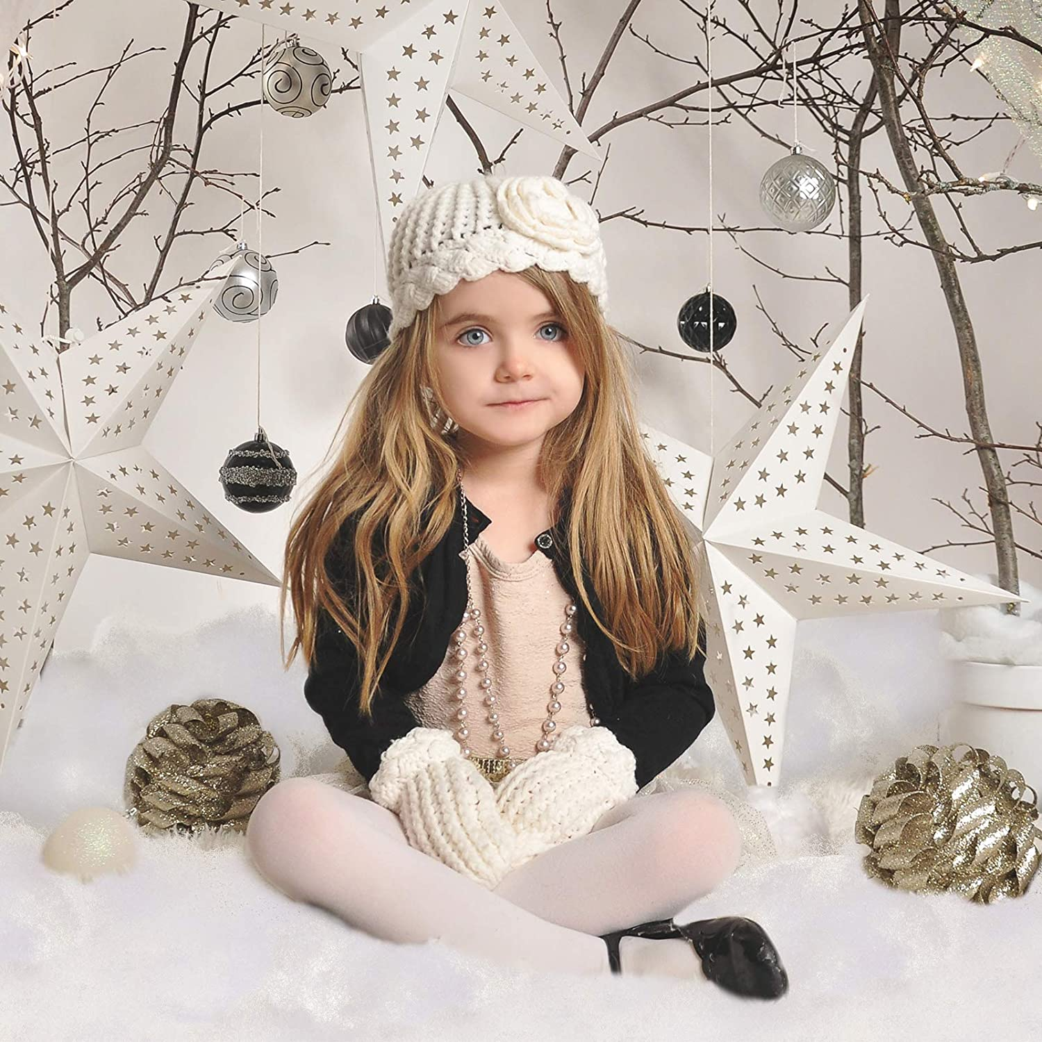 2 Bags Christmas Fake Snow Cotton like Fluffy Snow Fiber Artificial Snow Indoor Snow Blanket Decor for Winter Mantle Village, Nativity and Christmas Ornament(White) image number 1