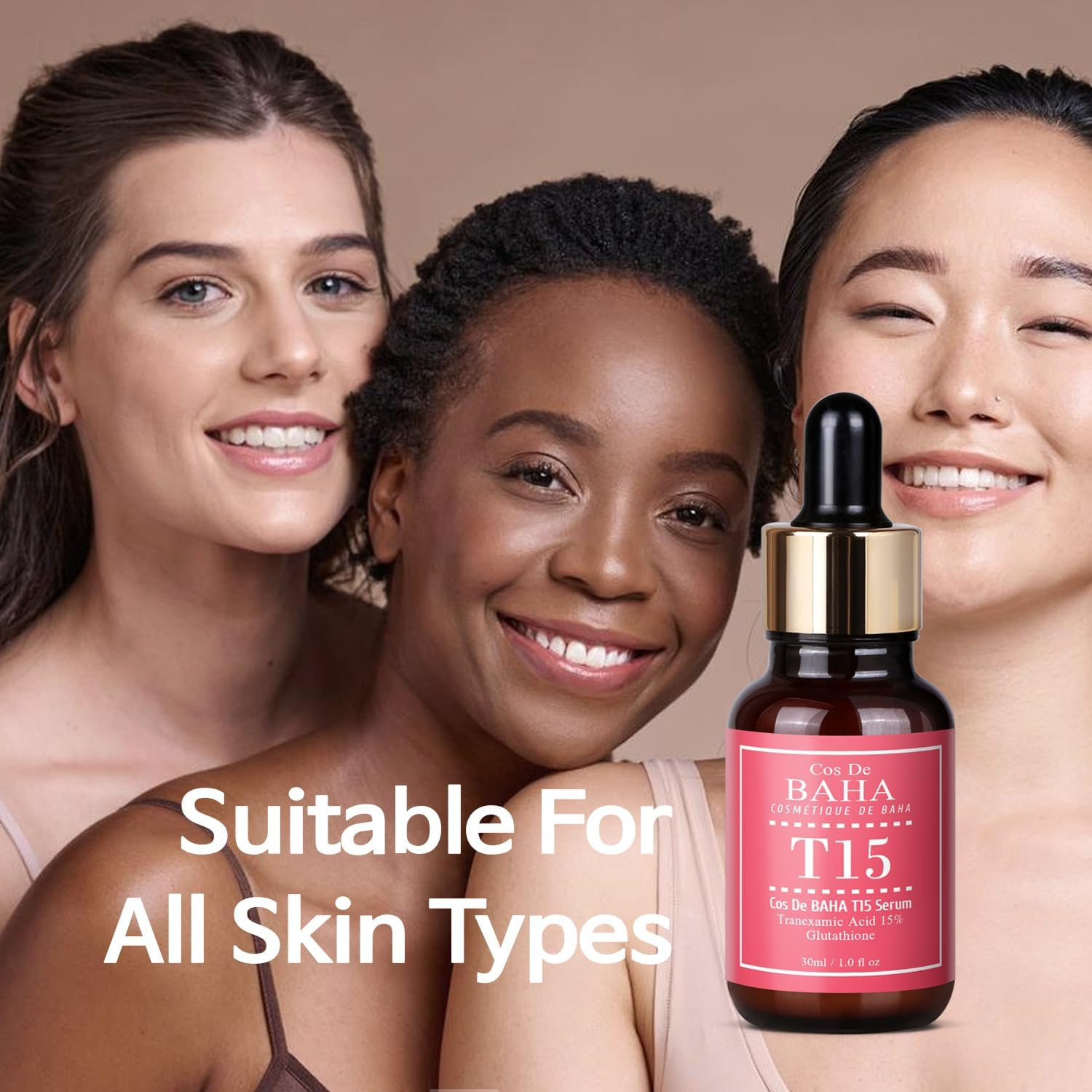 Cos De BAHA Tranexamic Acid 15% Serum 30Ml / 1.0 Fl Oz image number 5
