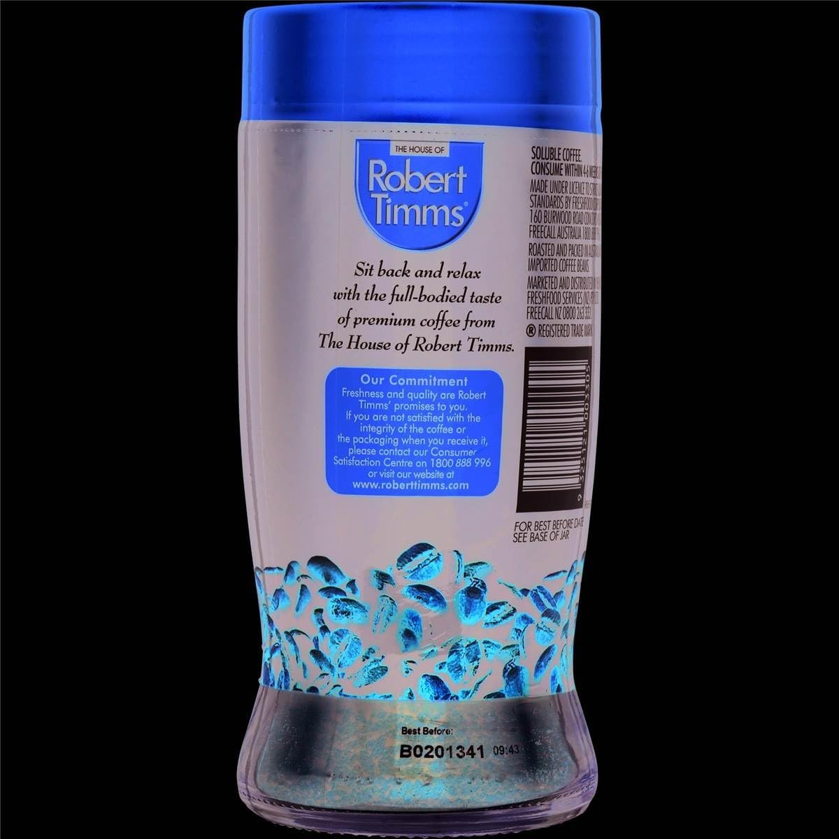 Robert Timms Full Bodied Granulated Instant Coffee 200 G image number 1