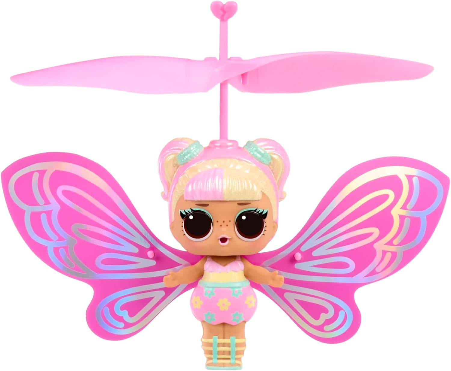 L.O.L. Surprise! Magic Flyers Fairies Tots - Flower Child - Includes 1 Doll and a Wand, Comes in a Flower-Shaped Packaging, Collect All 2 image number 3